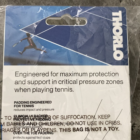 Thorlo Tennis Maximum Padding Low Cut Socks - Picture 5 of 6